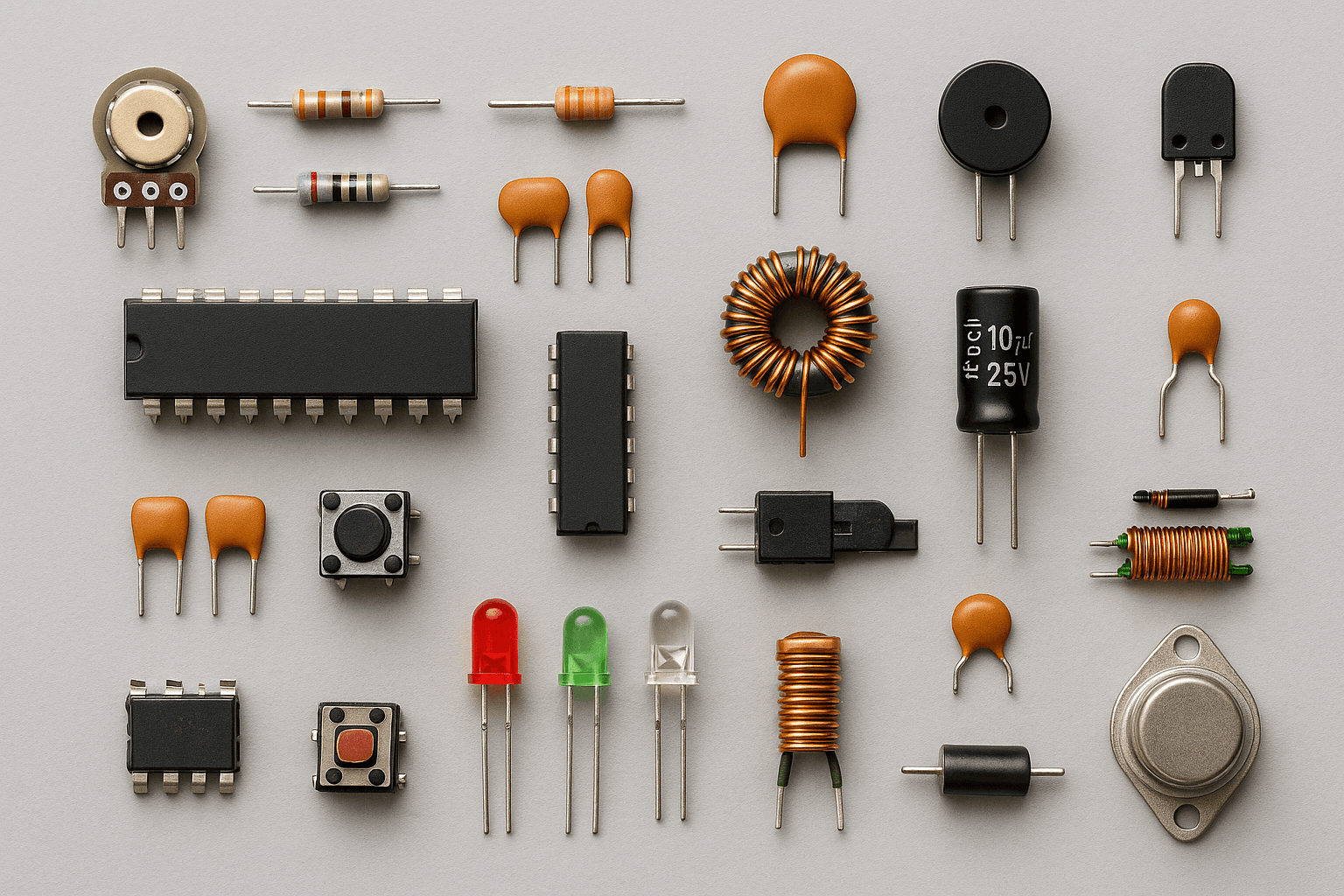 Electronics components and modules